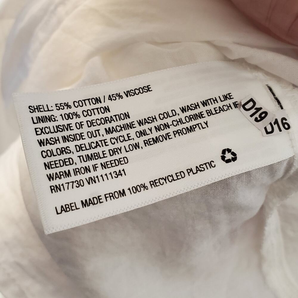 Knox Rose Off the shoulder white tiered midi dress Size XL Great condition - Picture 10 of 15